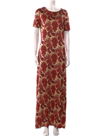 Paco Rabanne Dresses Printed Long Dress M