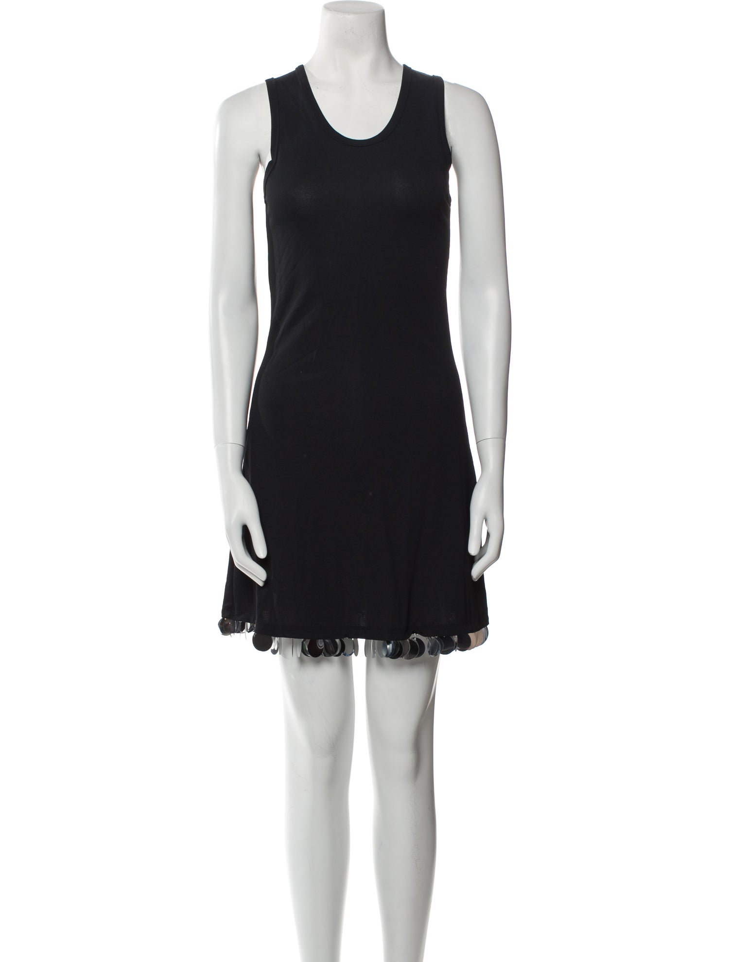 Paco Rabanne Scoop Neck Mini Dress w/ Tags