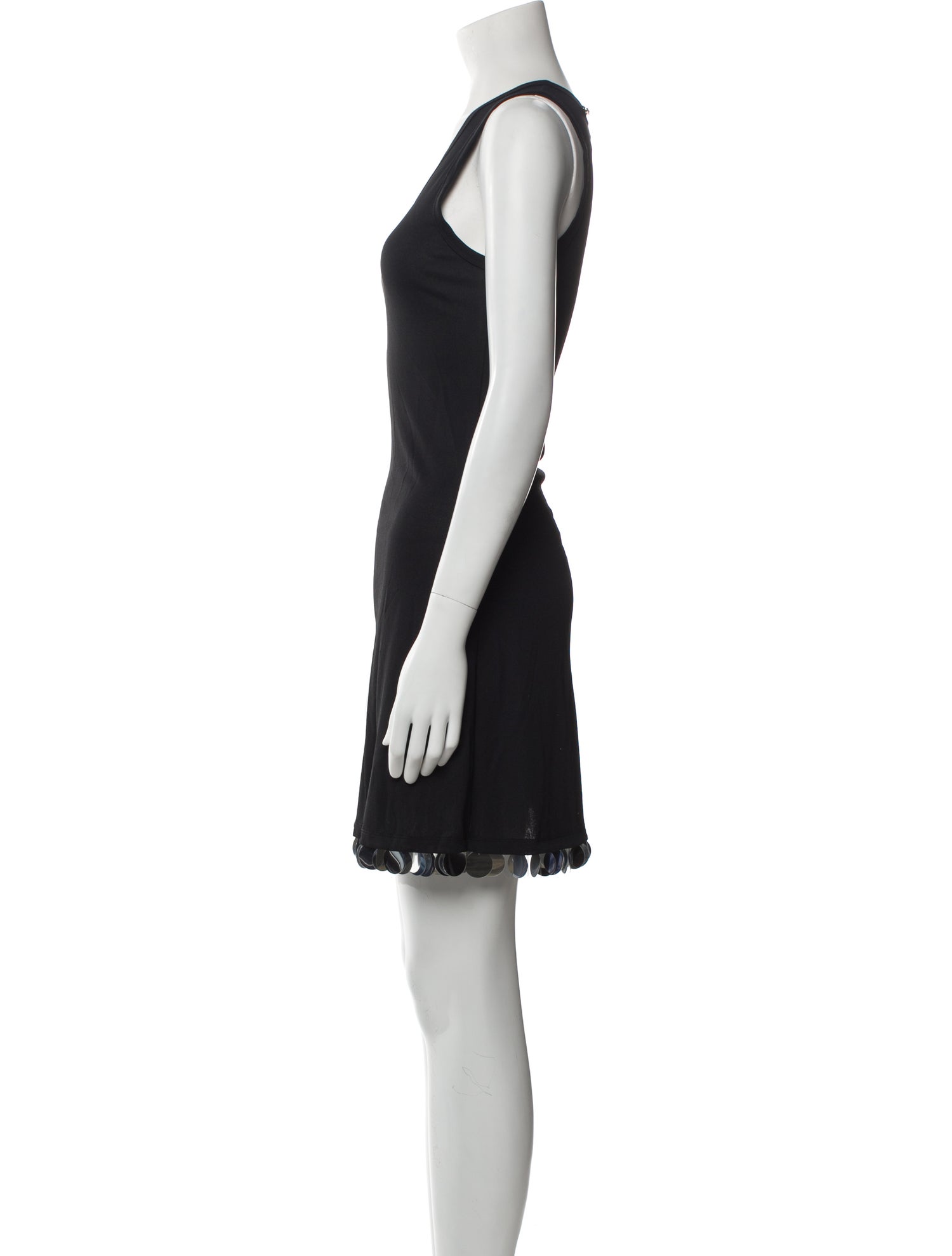 Paco Rabanne Scoop Neck Mini Dress w/ Tags