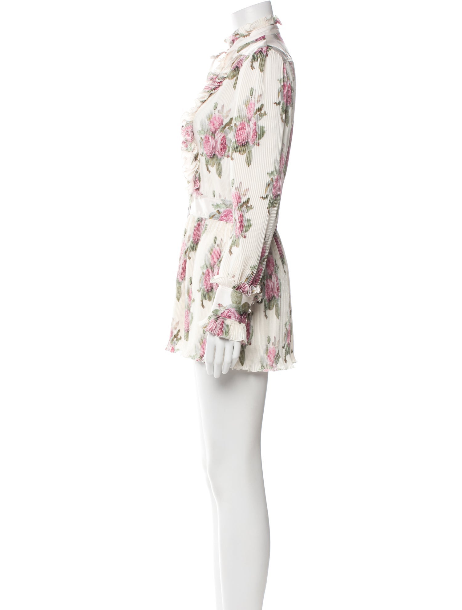 Paco Rabanne Floral Print Mini Dress