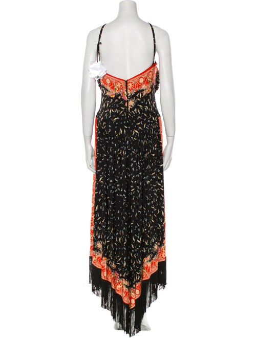 Paco Rabanne Printed Long Dress
