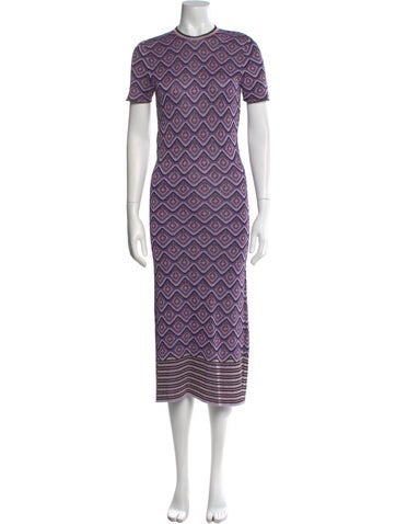 Paco Rabanne Dresses Printed Long Dress S
