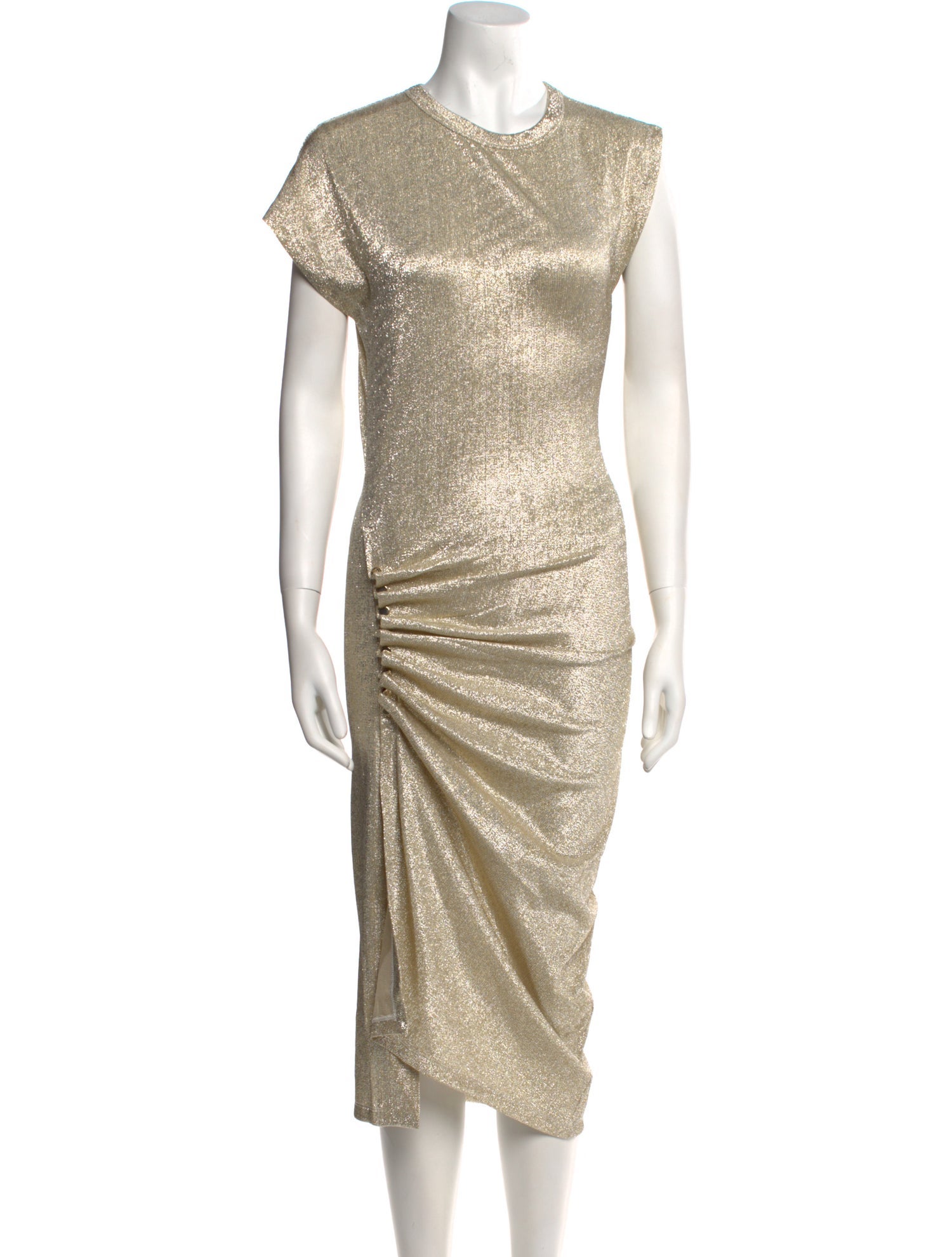 Paco Rabanne Crew Neck Midi Length Dress w/ Tags