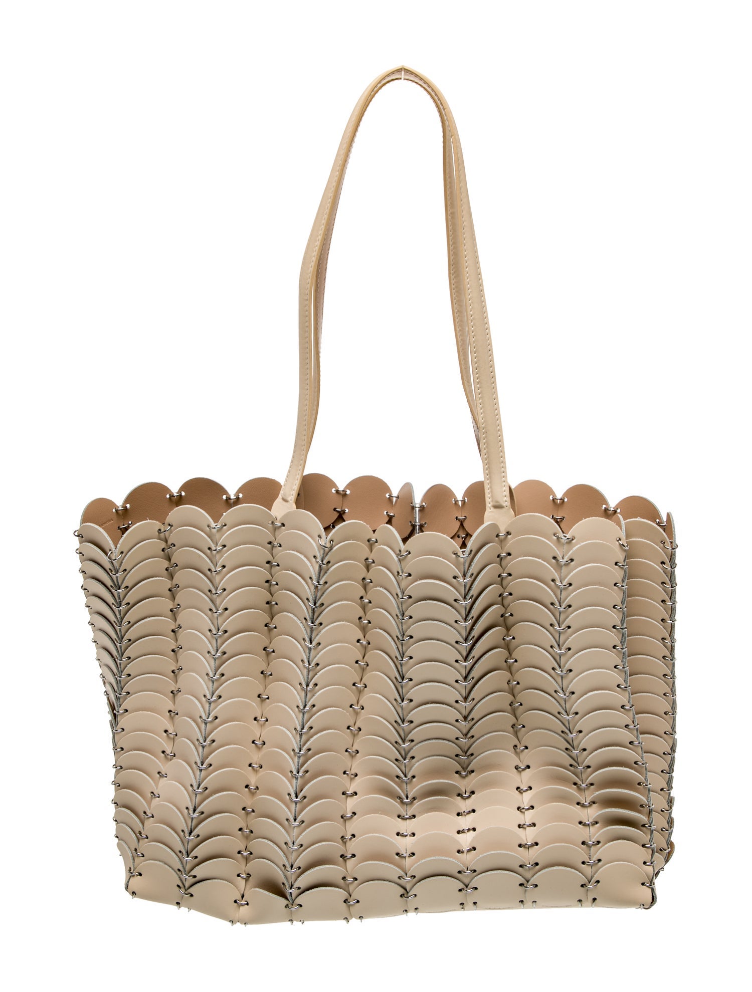 Paco Rabanne Leather Tote
