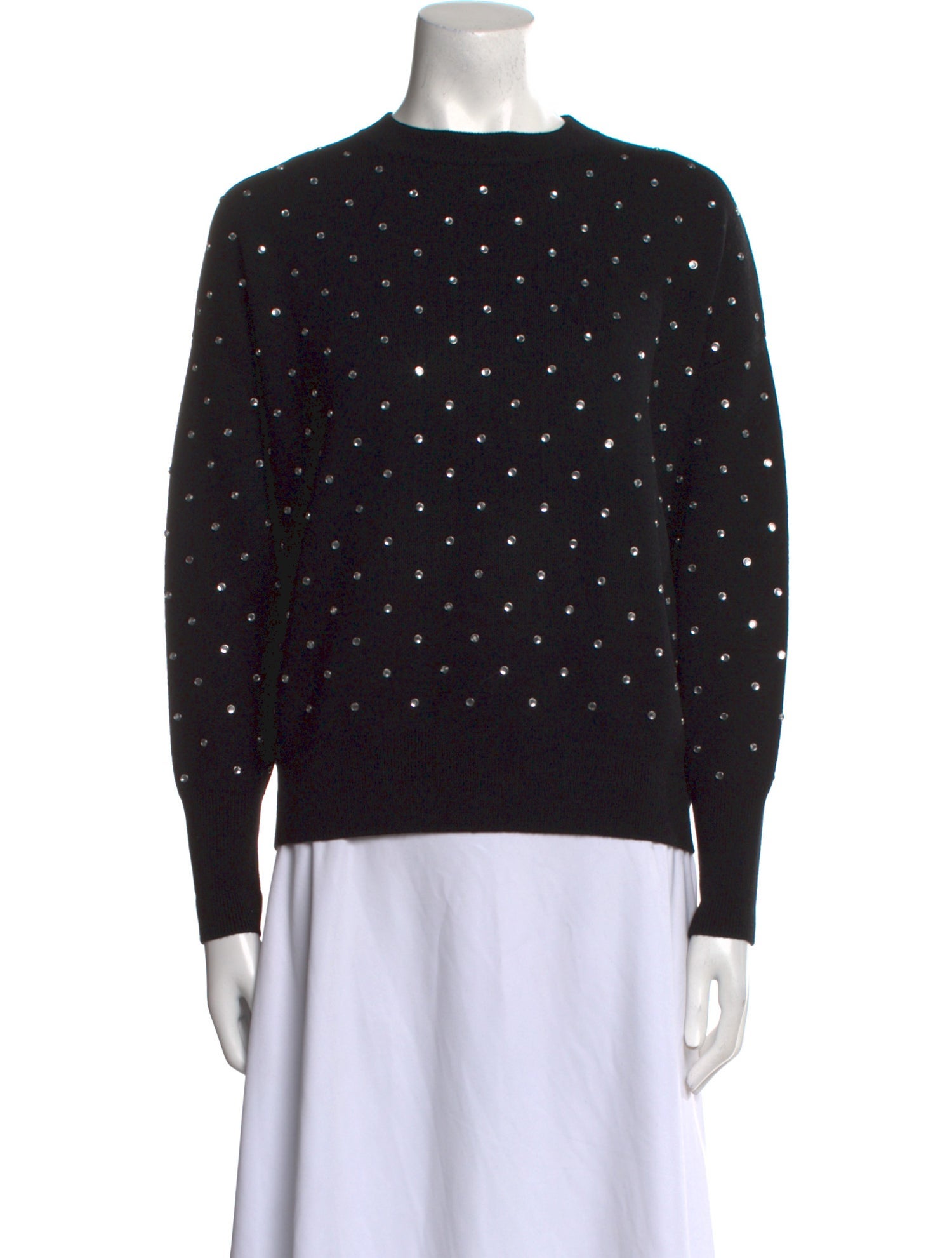 Paco Rabanne Wool Crew Neck Sweatshirt