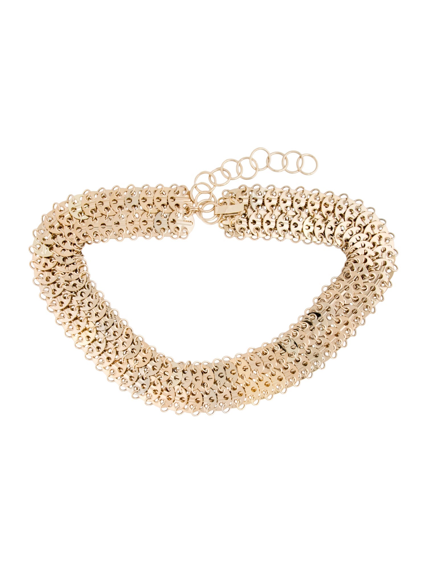 Paco Rabanne Metal Chain-Link Belt w/ Tags