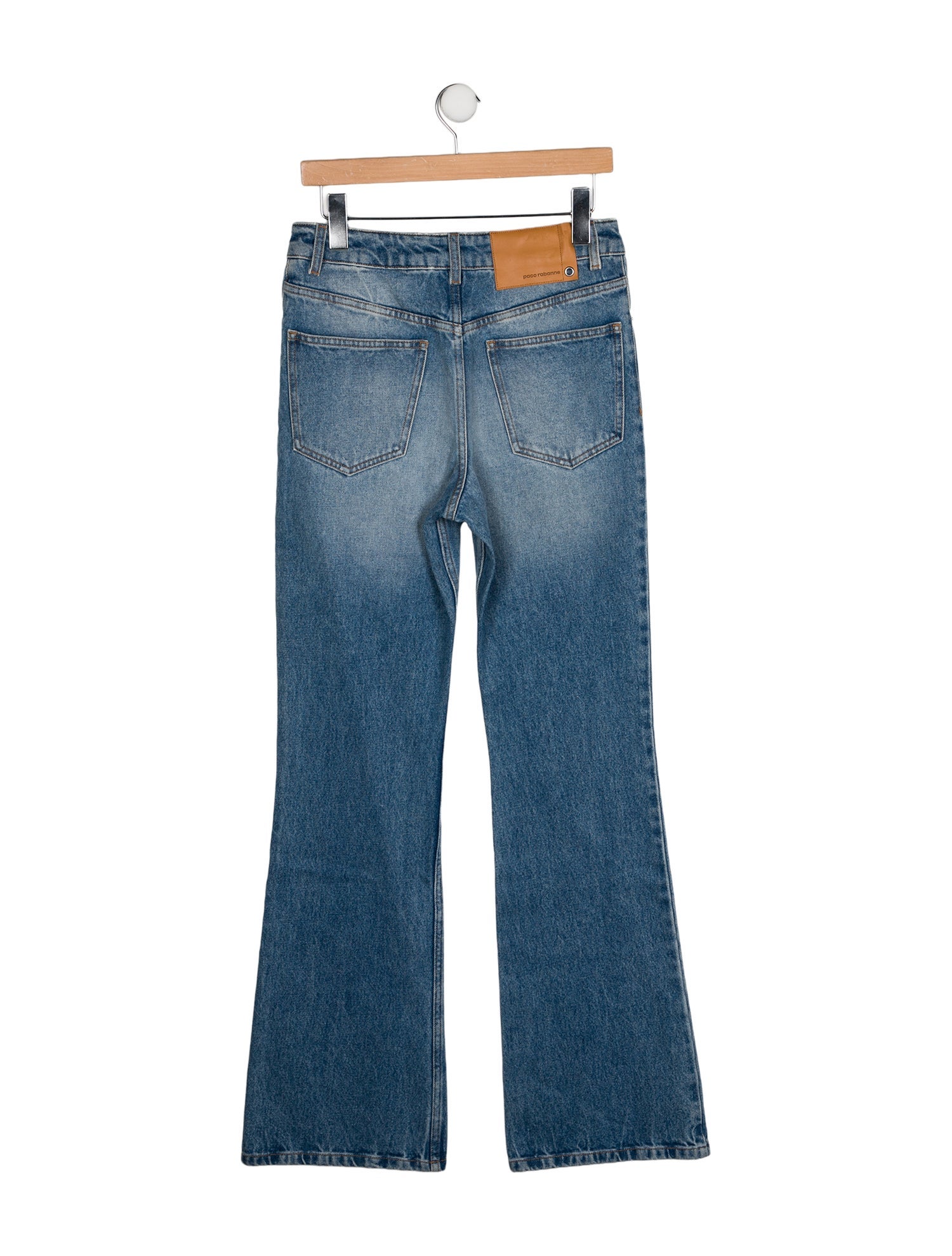 Paco Rabanne High-Rise Wide Leg Jeans w/ Tags