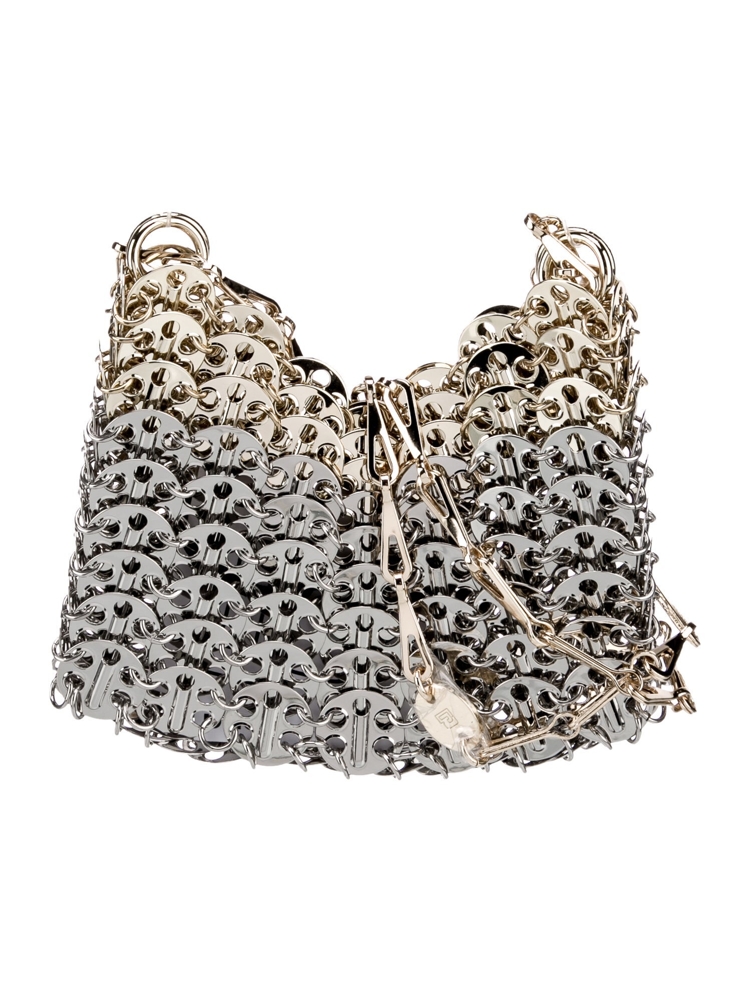 Paco Rabanne Metal Minaudière w/ Tags