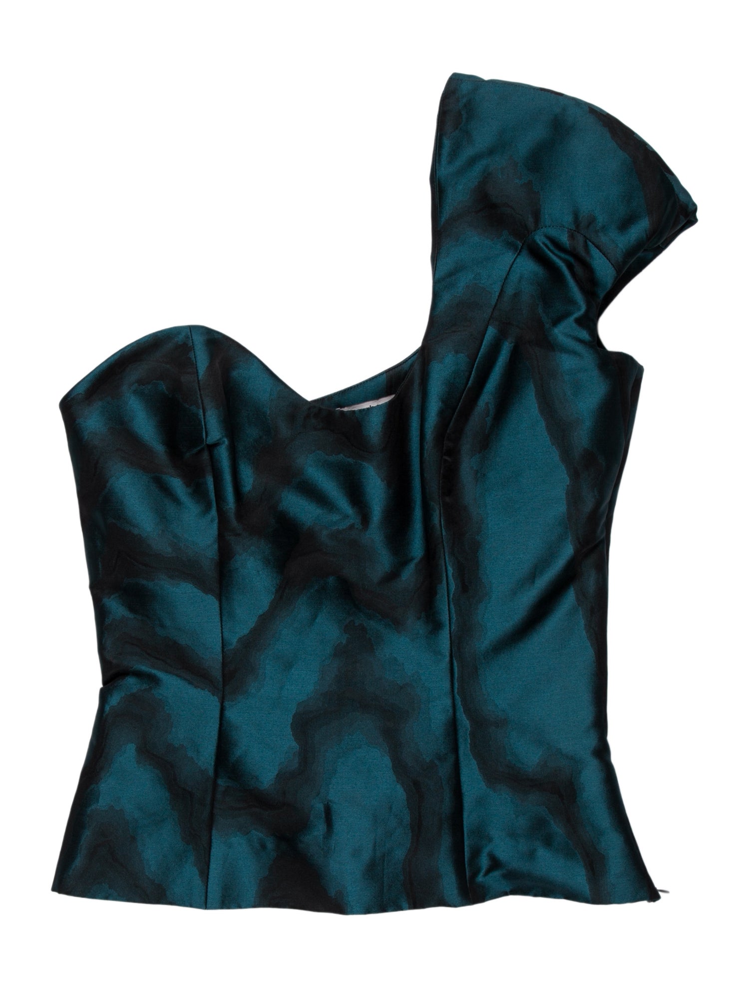 Paco Rabanne One-Shoulder Sleeveless Blouse