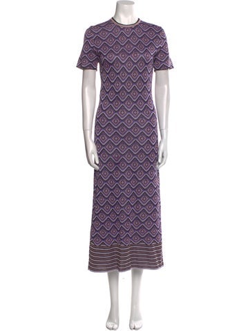 Paco Rabanne Dresses Printed Long Dress L