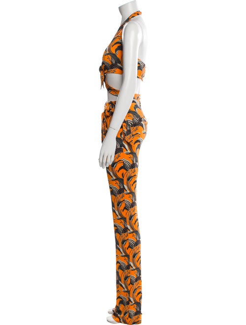 Paco Rabanne Printed Pant Set