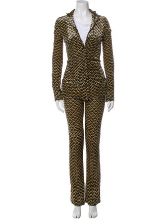 Paco Rabanne Printed Pant Set