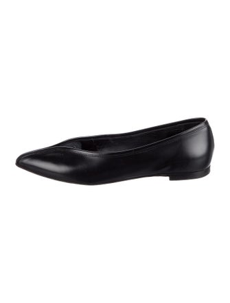 Paco Rabanne Leather Ballet Flats