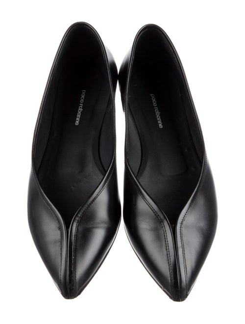 Paco Rabanne Leather Ballet Flats
