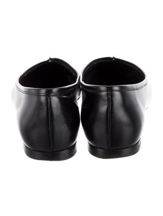 Paco Rabanne Leather Ballet Flats
