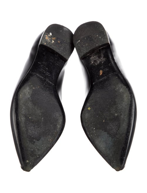 Paco Rabanne Leather Ballet Flats