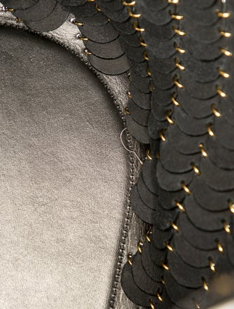 Paco Rabanne Suede Shoulder Bag