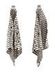 Paco Rabanne Chainmail Mesh Earrings