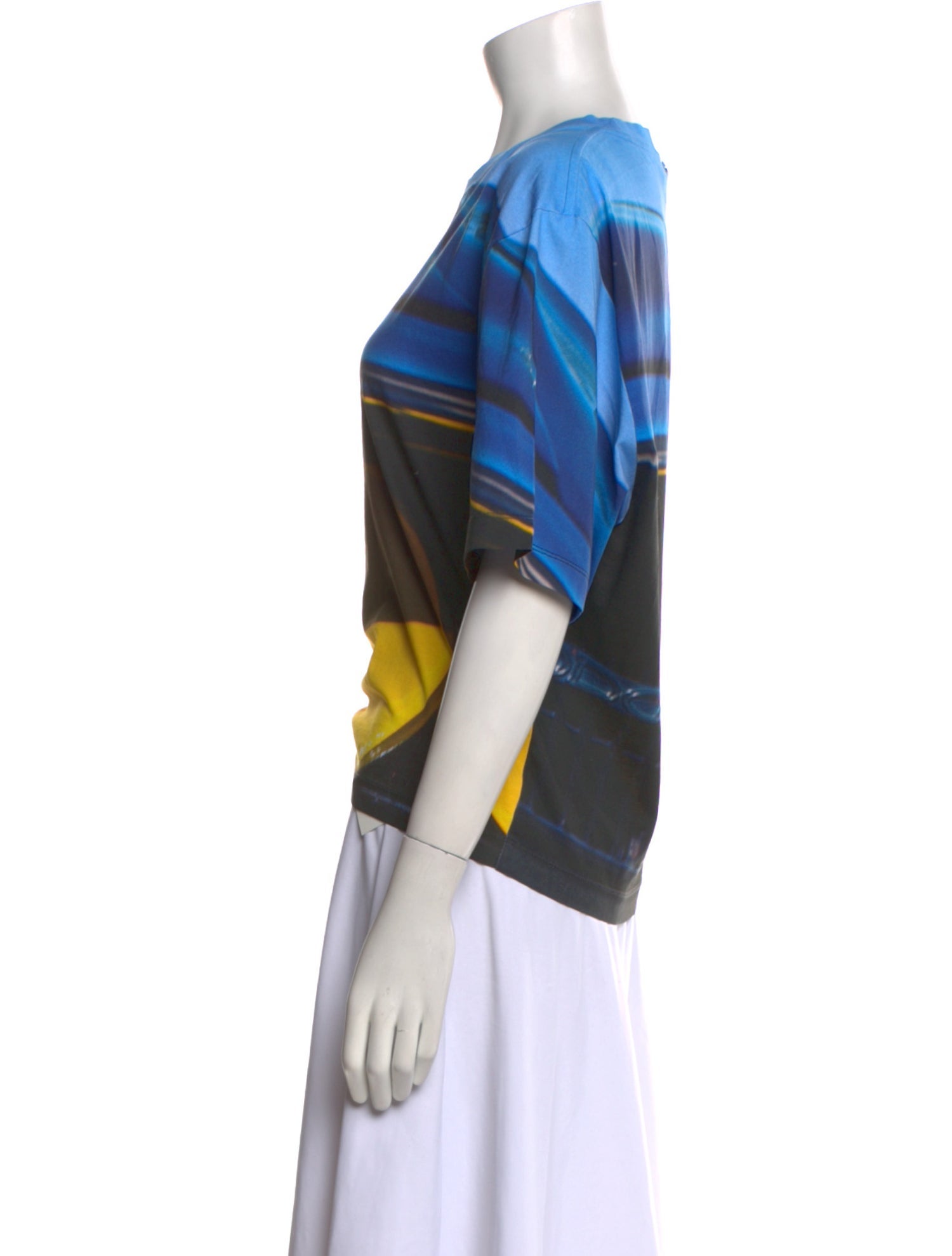 Paco Rabanne Striped Crew Neck T-Shirt w/ Tags