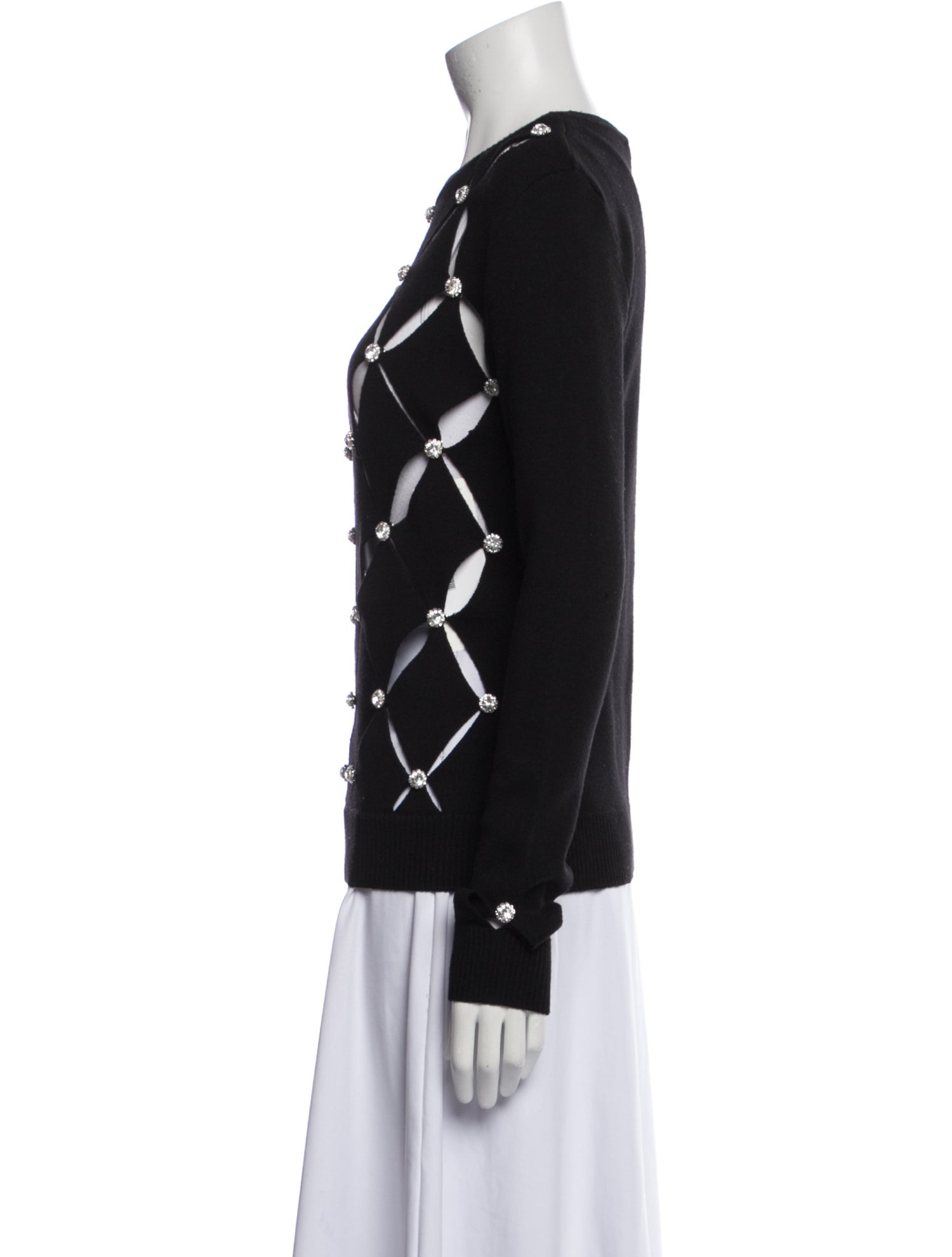 Paco Rabanne Wool Crew Neck Sweatshirt