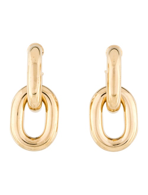 Paco Rabanne Double Link XL Drop Earrings