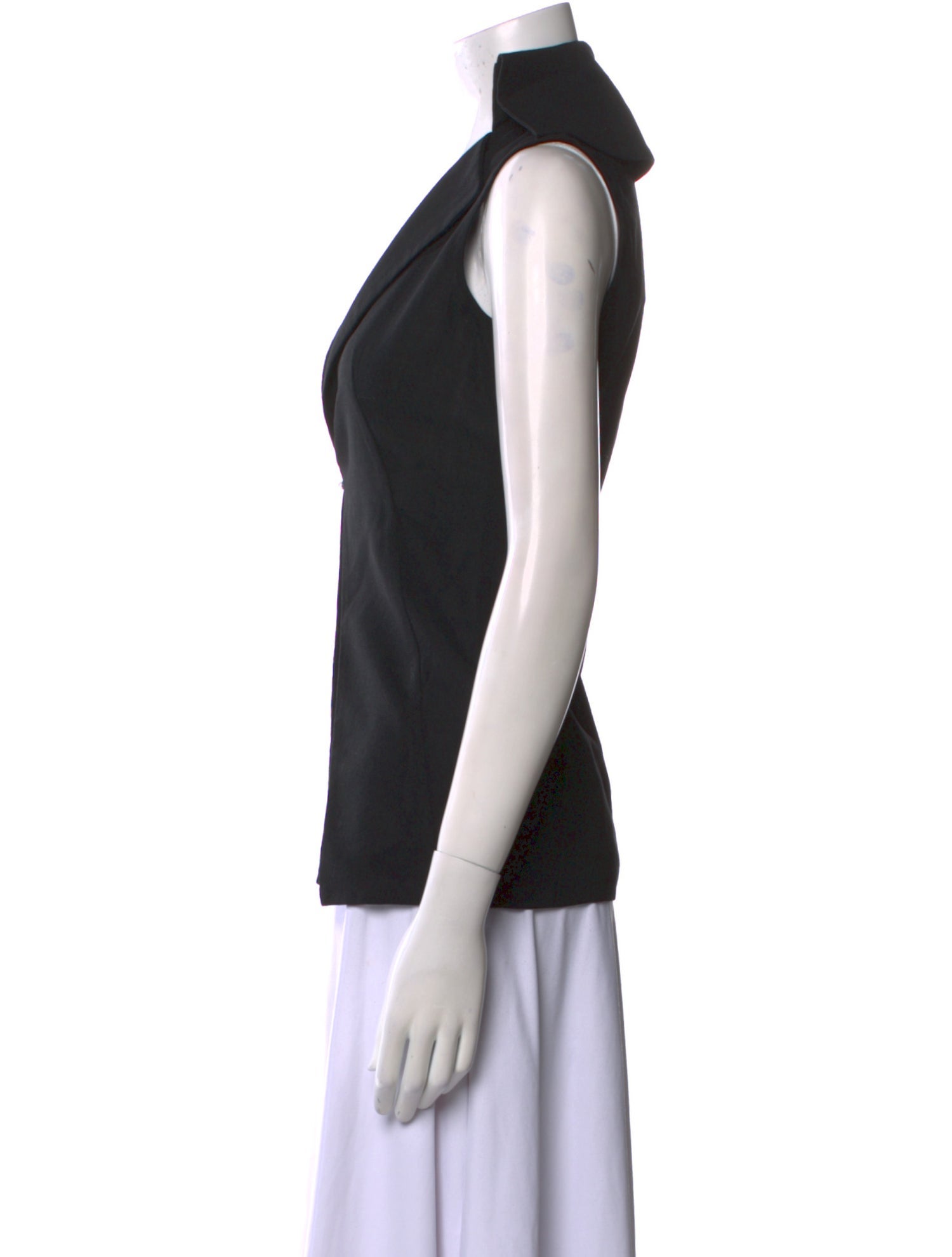 Paco Rabanne V-Neck Sleeveless Crop Top