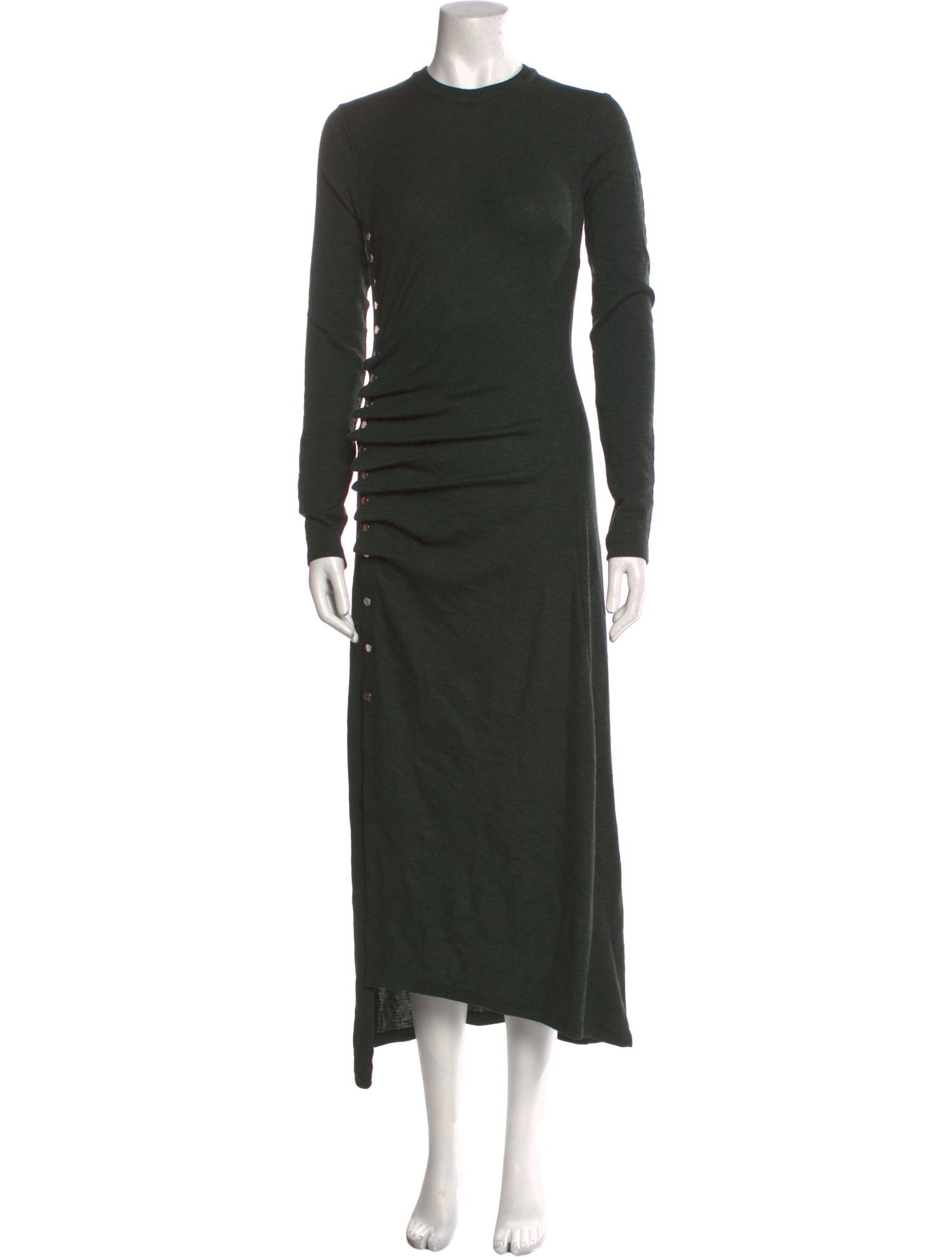 Paco Rabanne Wool Long Dress