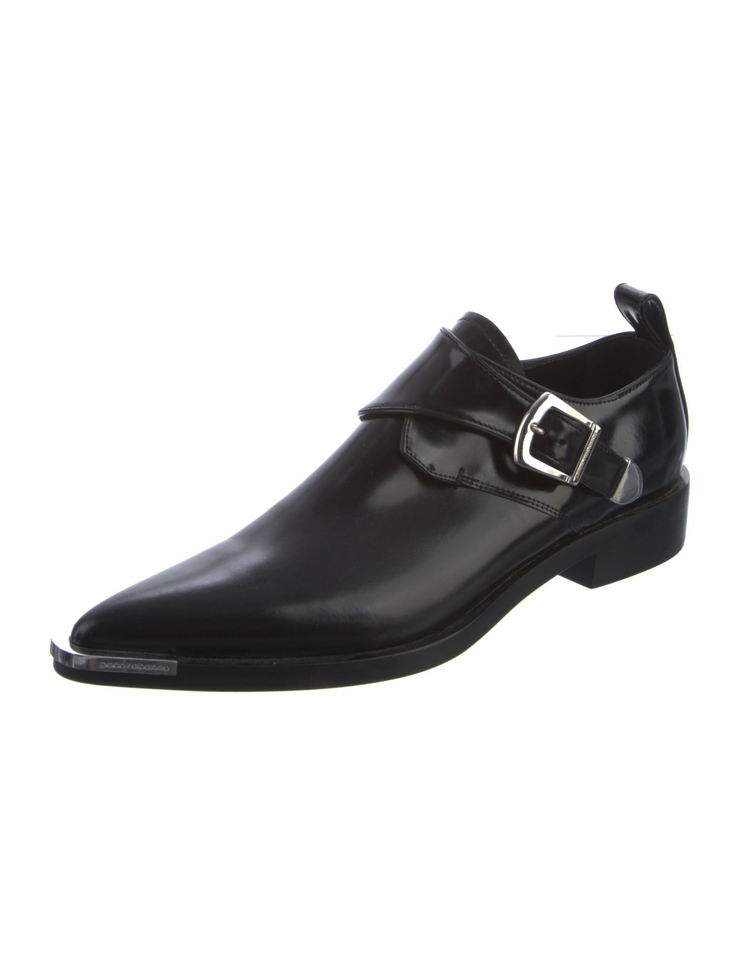 Paco Rabanne Leather Loafers