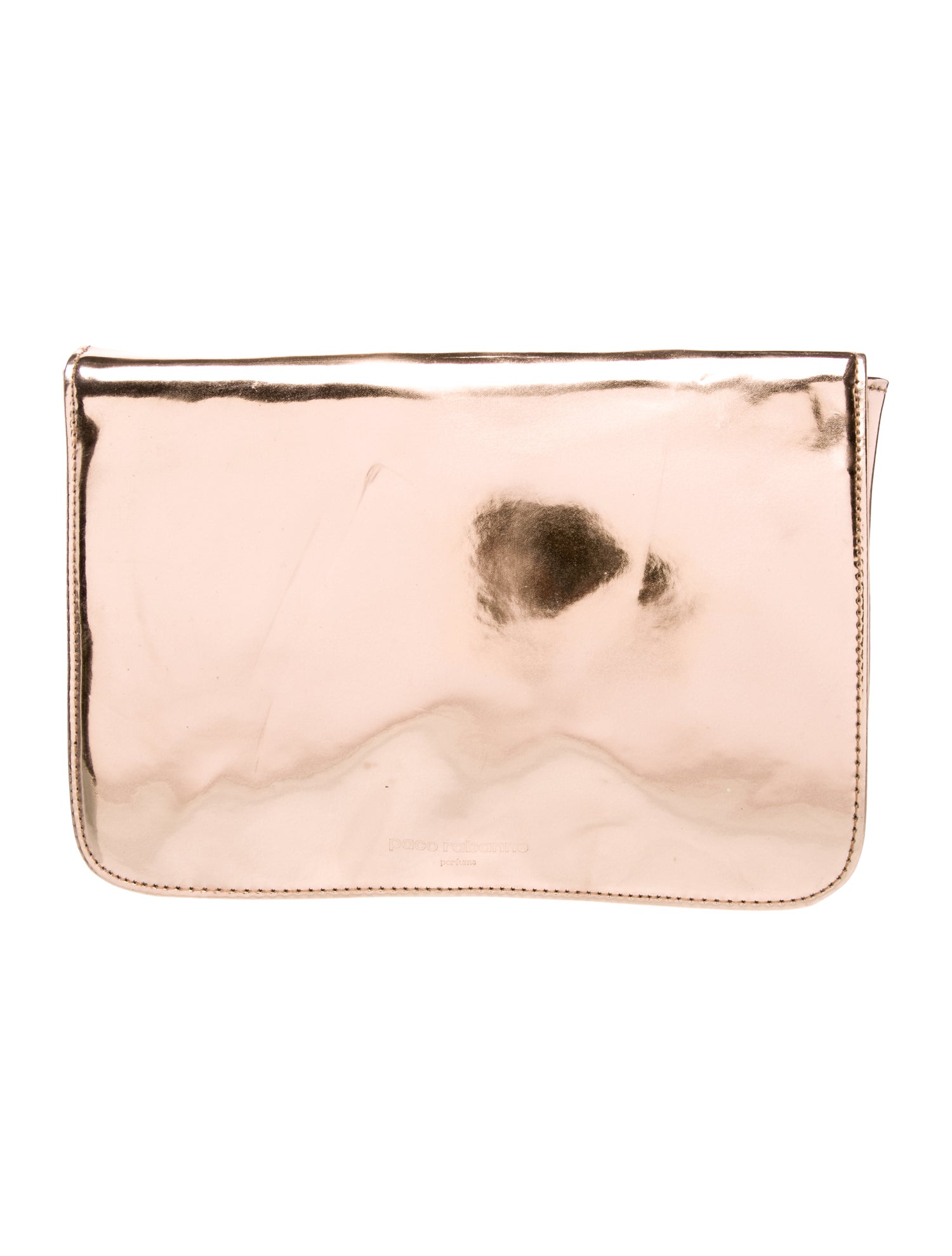 Paco Rabanne Leather Clutch
