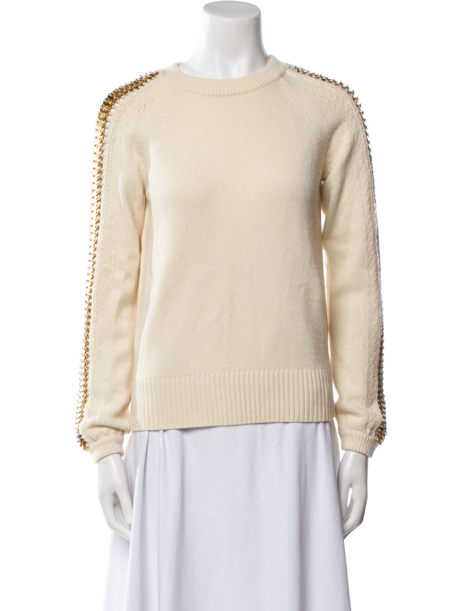 Paco Rabanne Wool Crew Neck Sweater