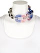 Paco Rabanne Resin Chain Link Choker Necklace