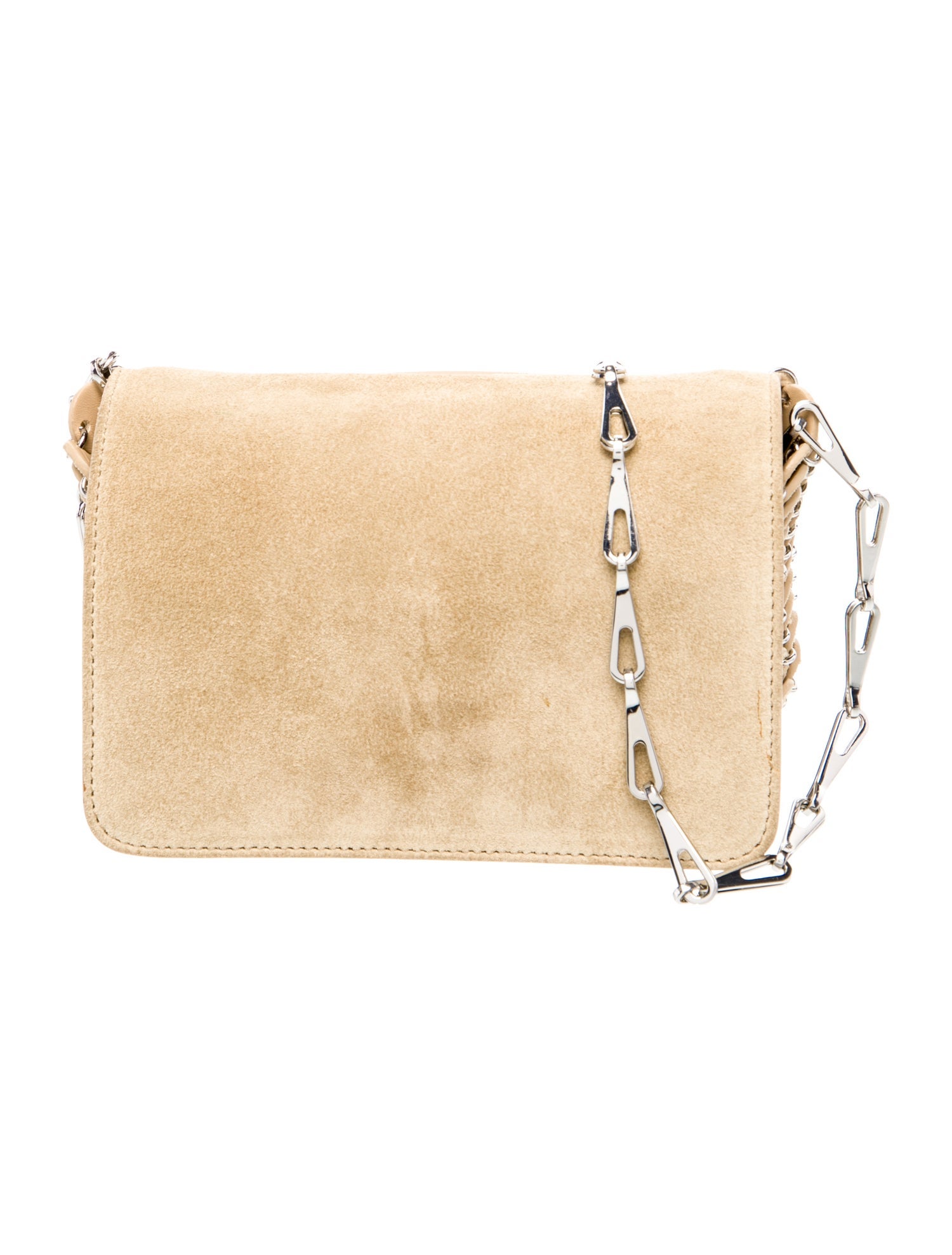 Paco Rabanne Suede Crossbody Bag