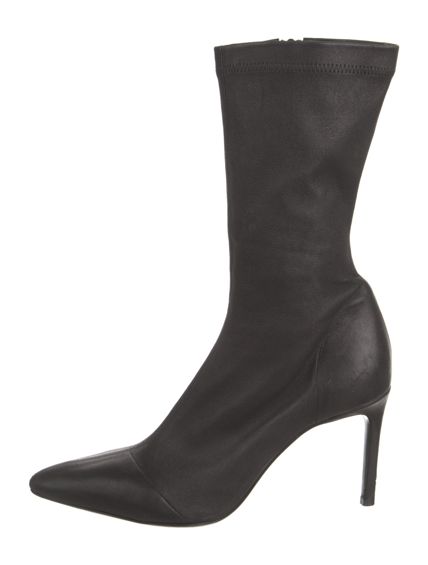 Paco Rabanne Leather Sock Boots