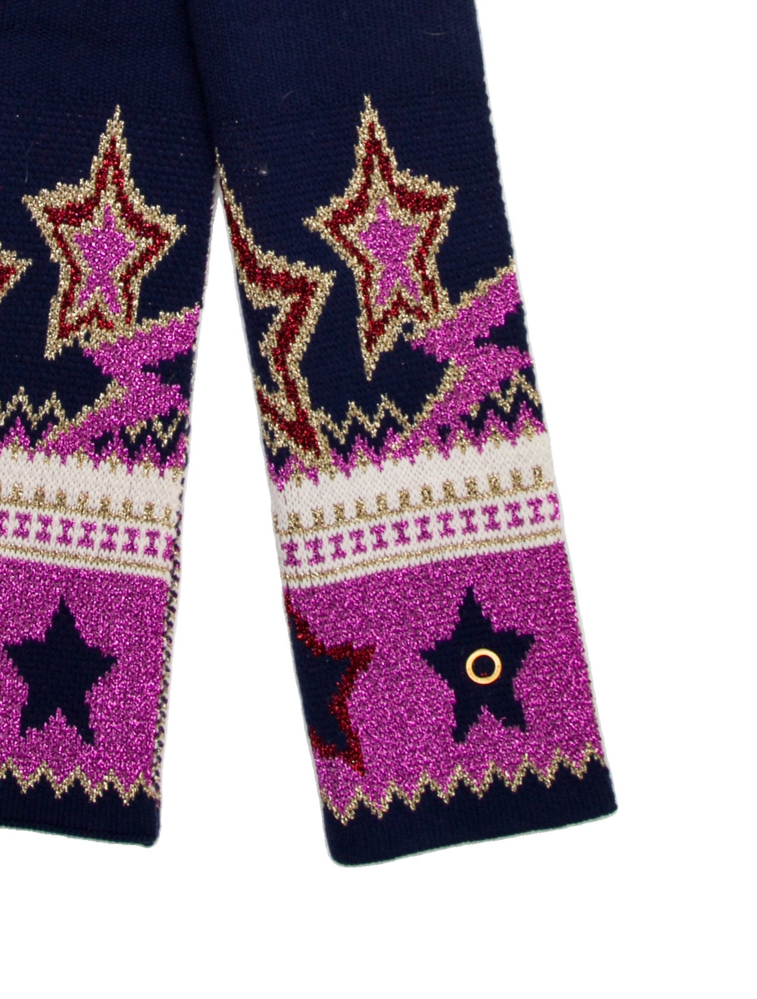 Paco Rabanne Silk Striped Scarf