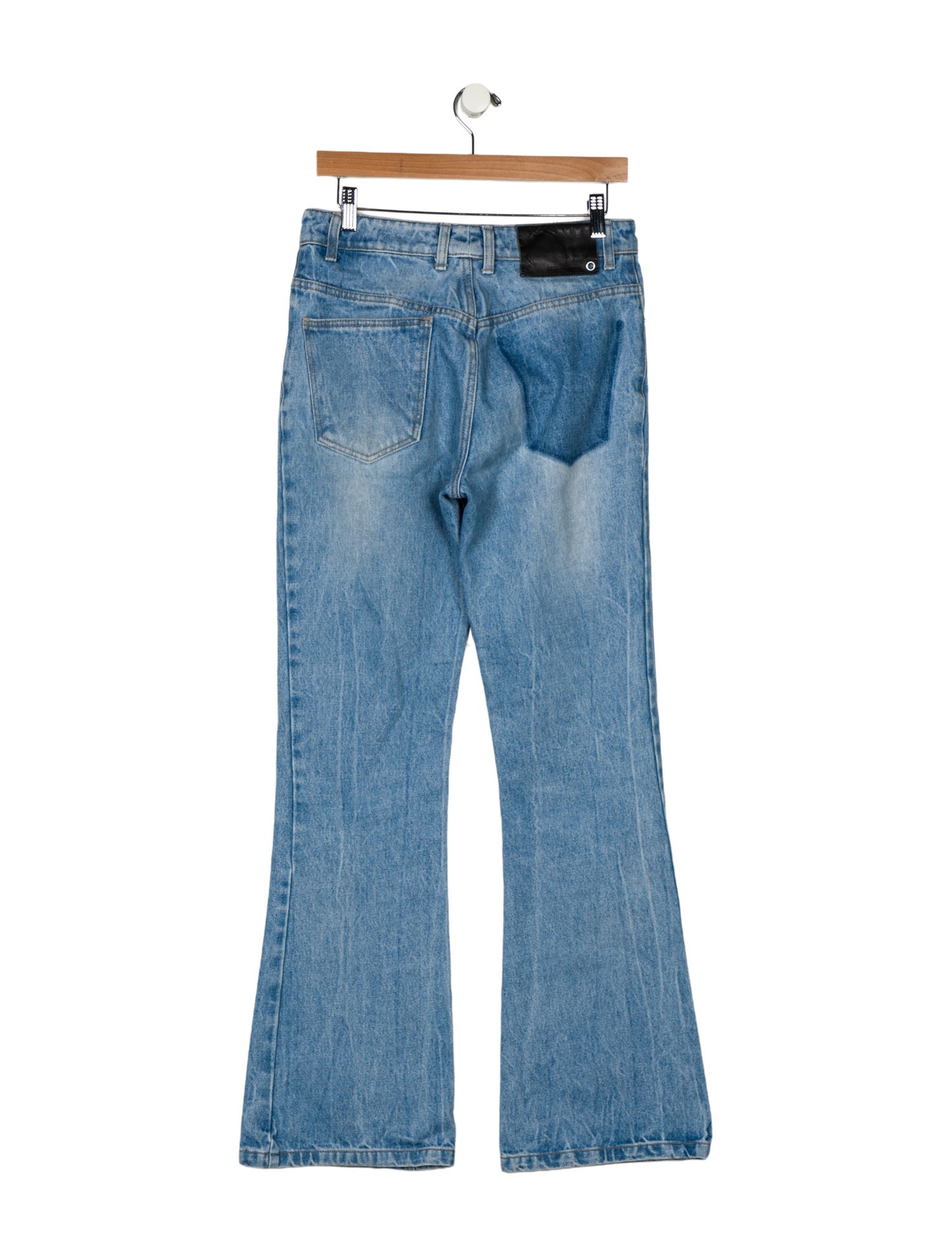 Paco Rabanne Mid-Rise Wide Leg Jeans