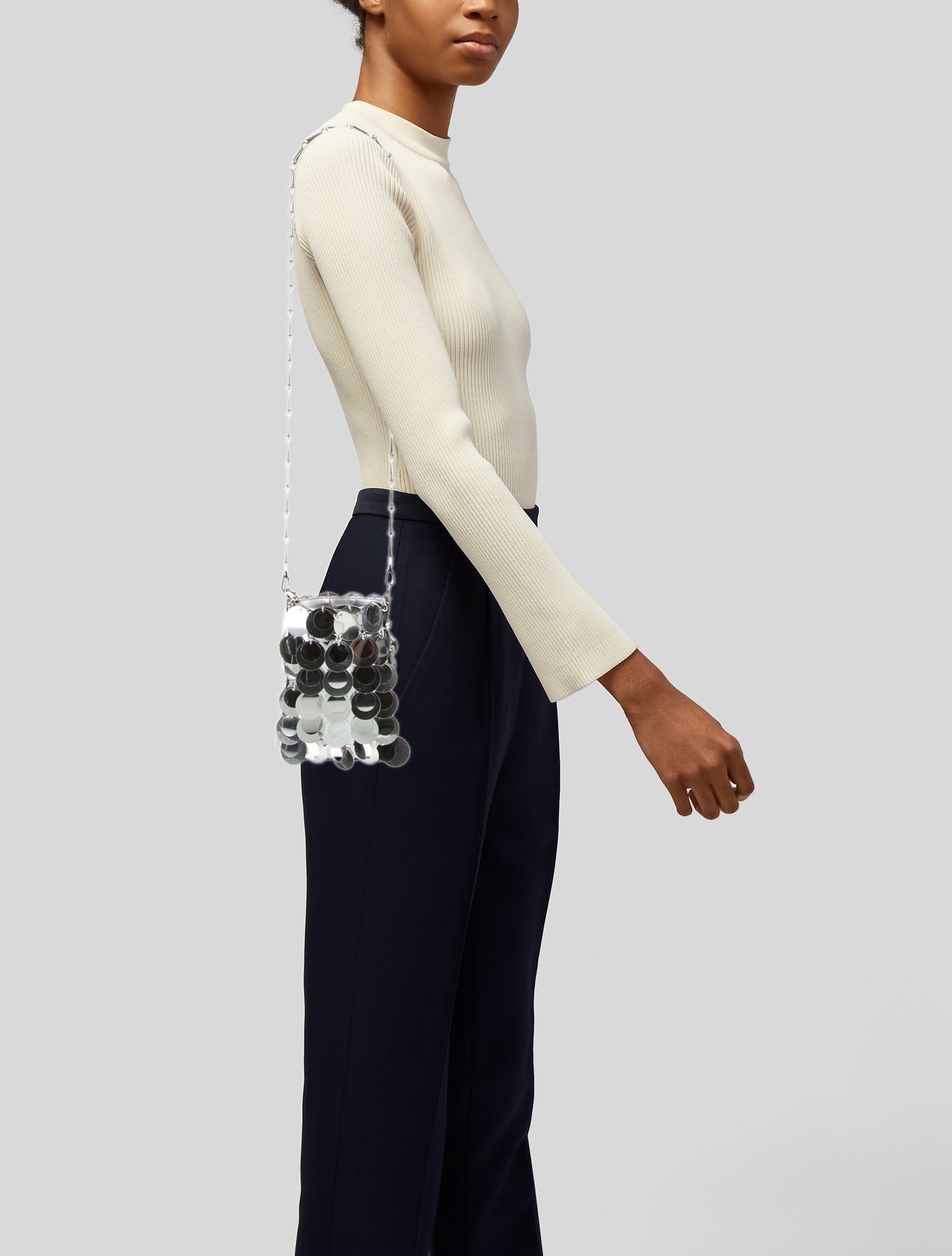 Paco Rabanne Sequins Crossbody Bag