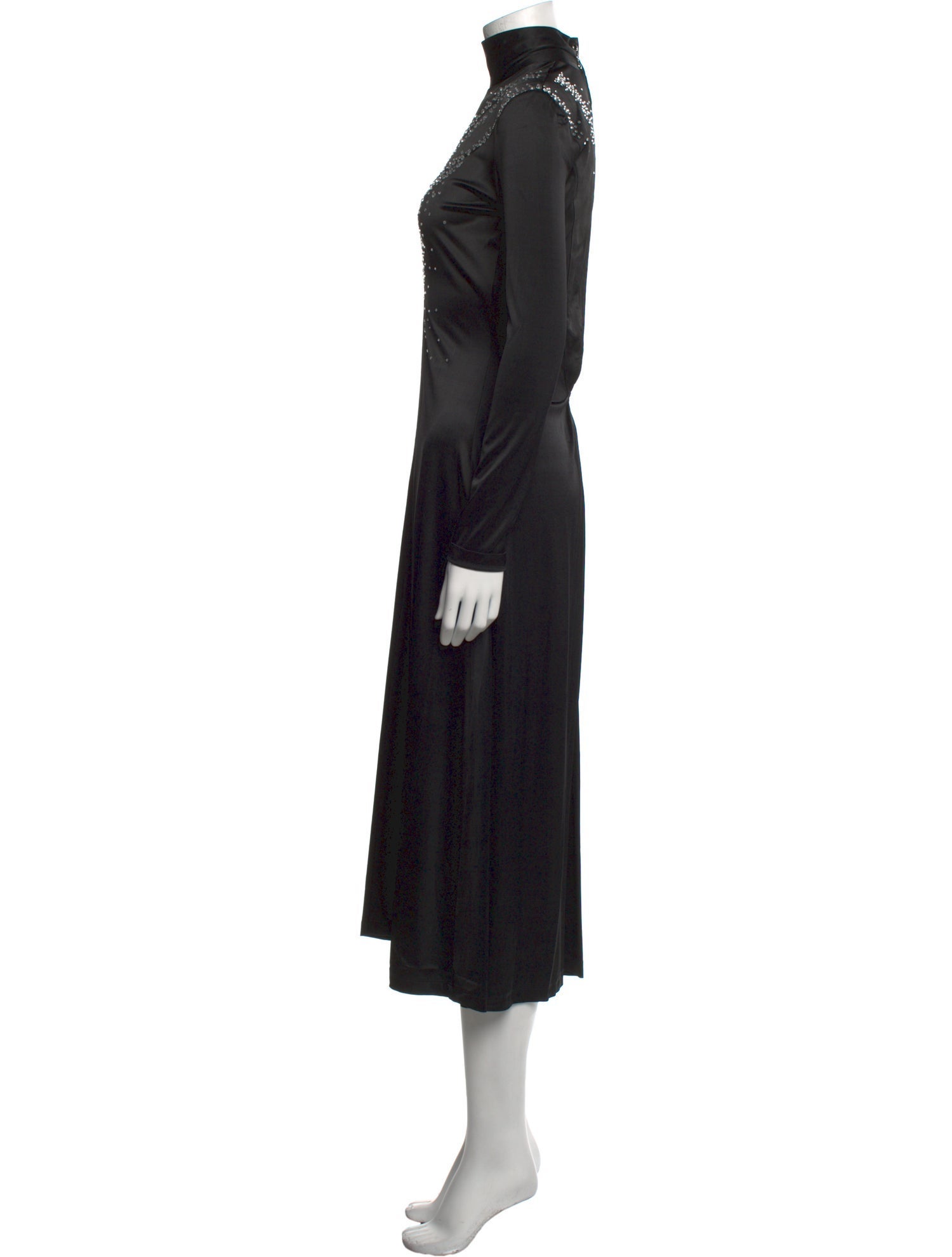 Paco Rabanne Turtleneck Long Dress w/ Tags