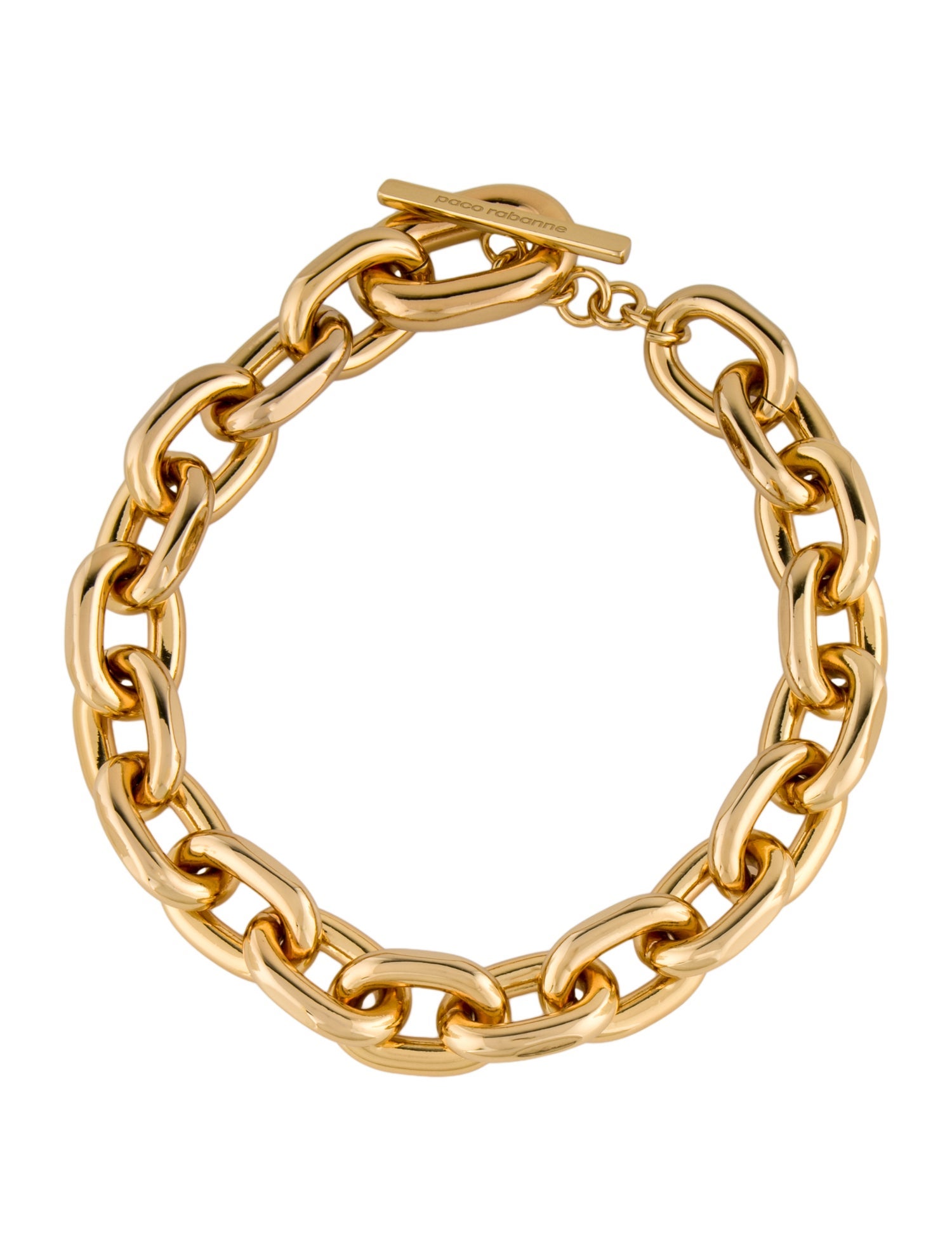 Paco Rabanne Gold XL Link Necklace