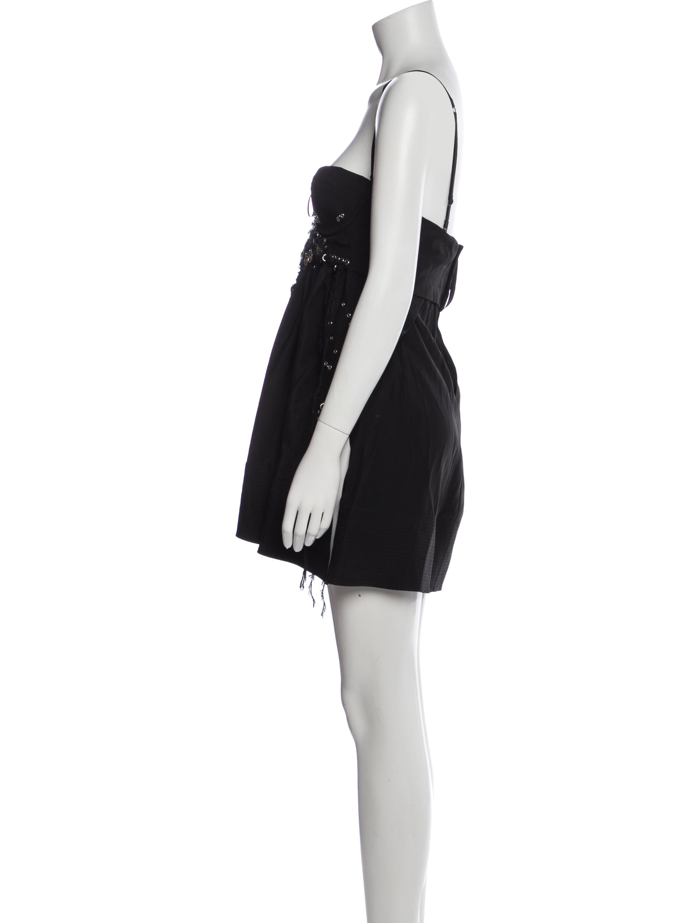 Paco Rabanne Square Neckline Sleeveless Tunic