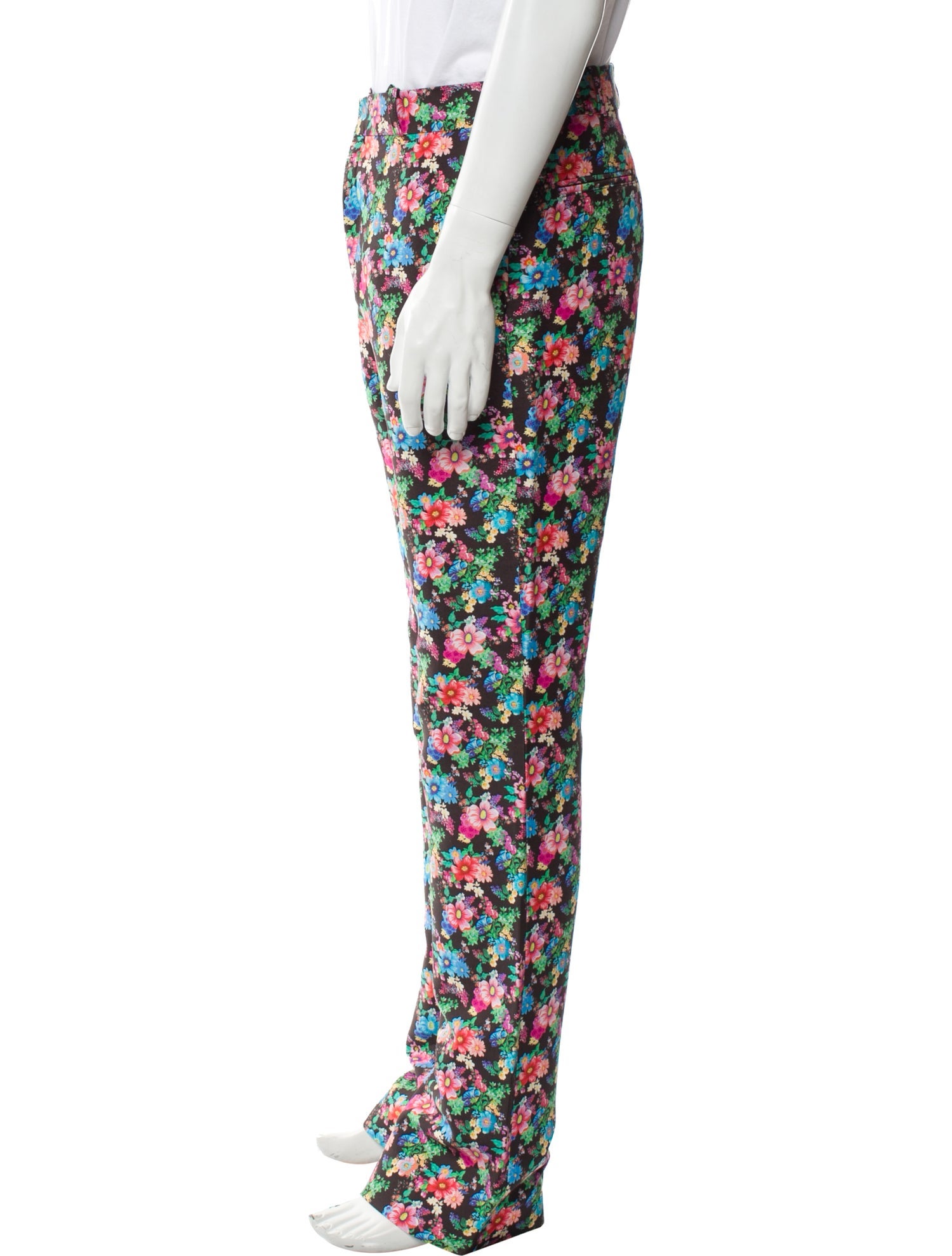 Paco Rabanne Floral Print Pants