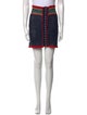 Paco Rabanne Striped Mini Skirt
