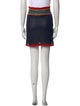 Paco Rabanne Striped Mini Skirt