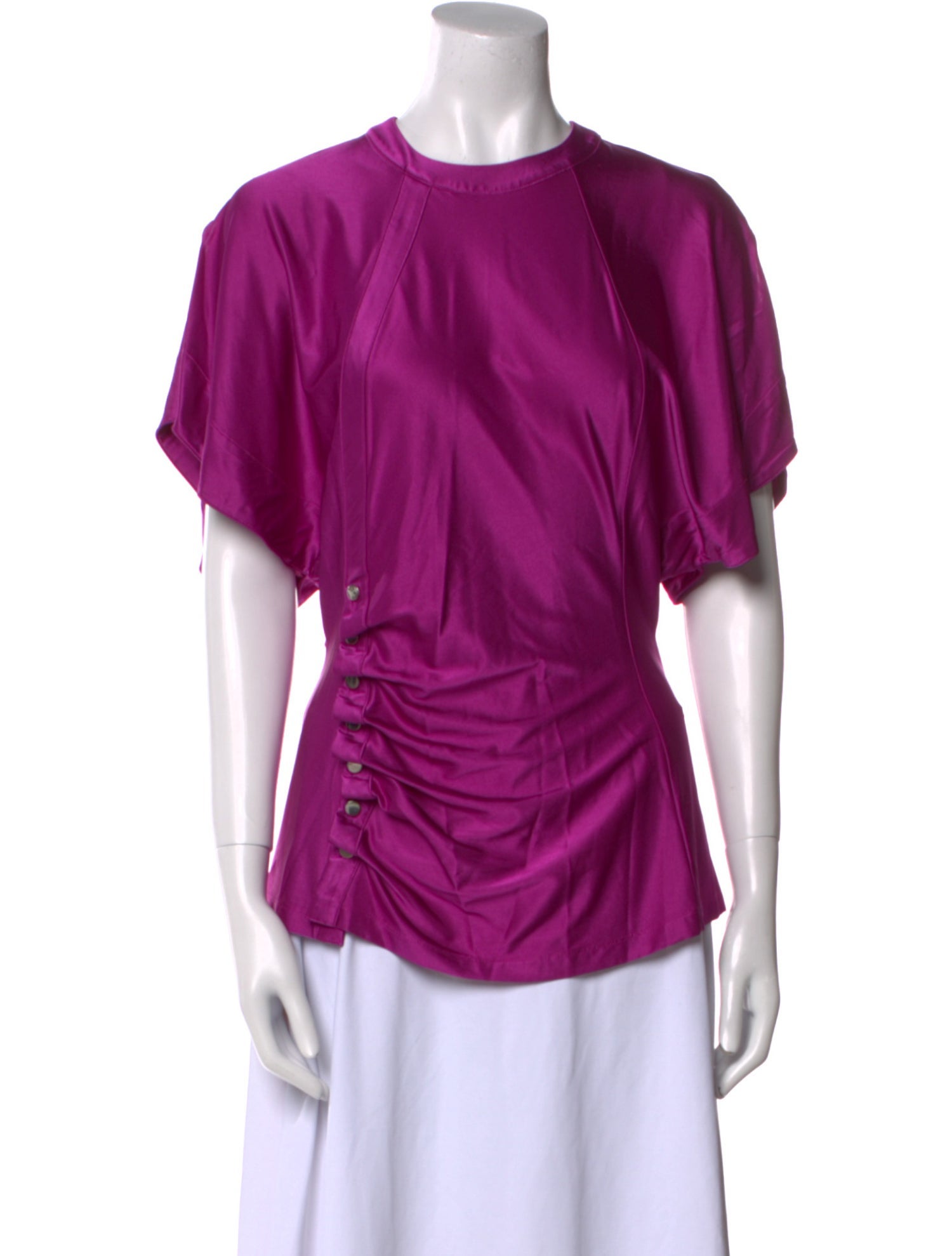 Paco Rabanne Crew Neck Short Sleeve Top