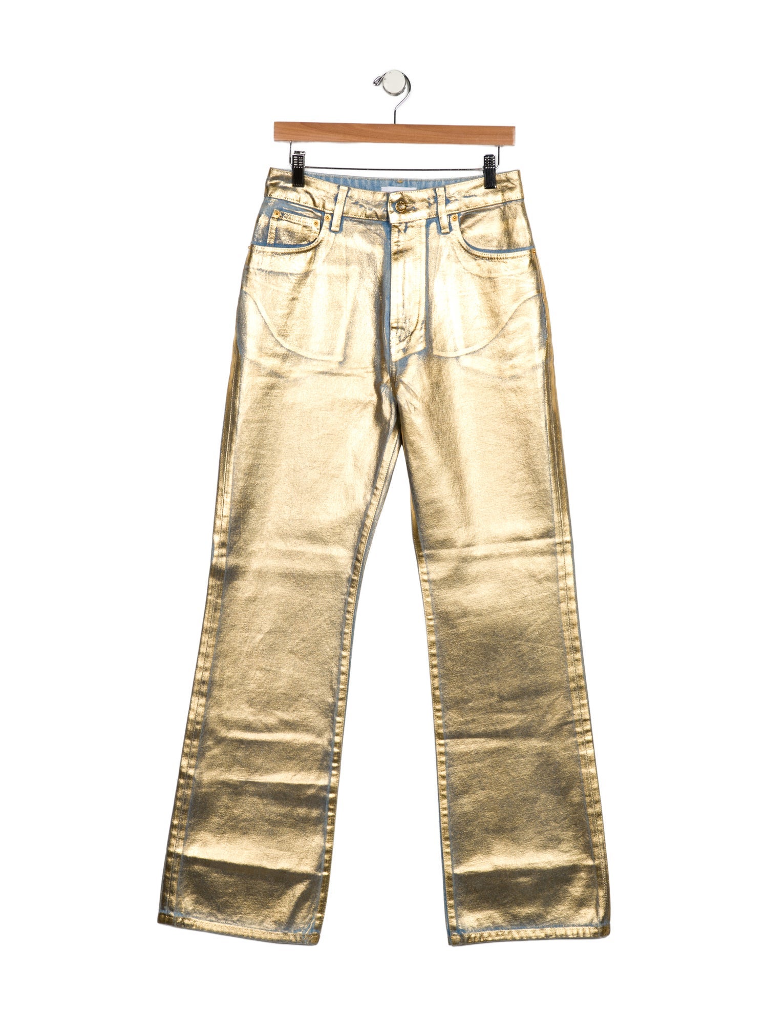 Paco Rabanne High-Rise Wide Leg Jeans