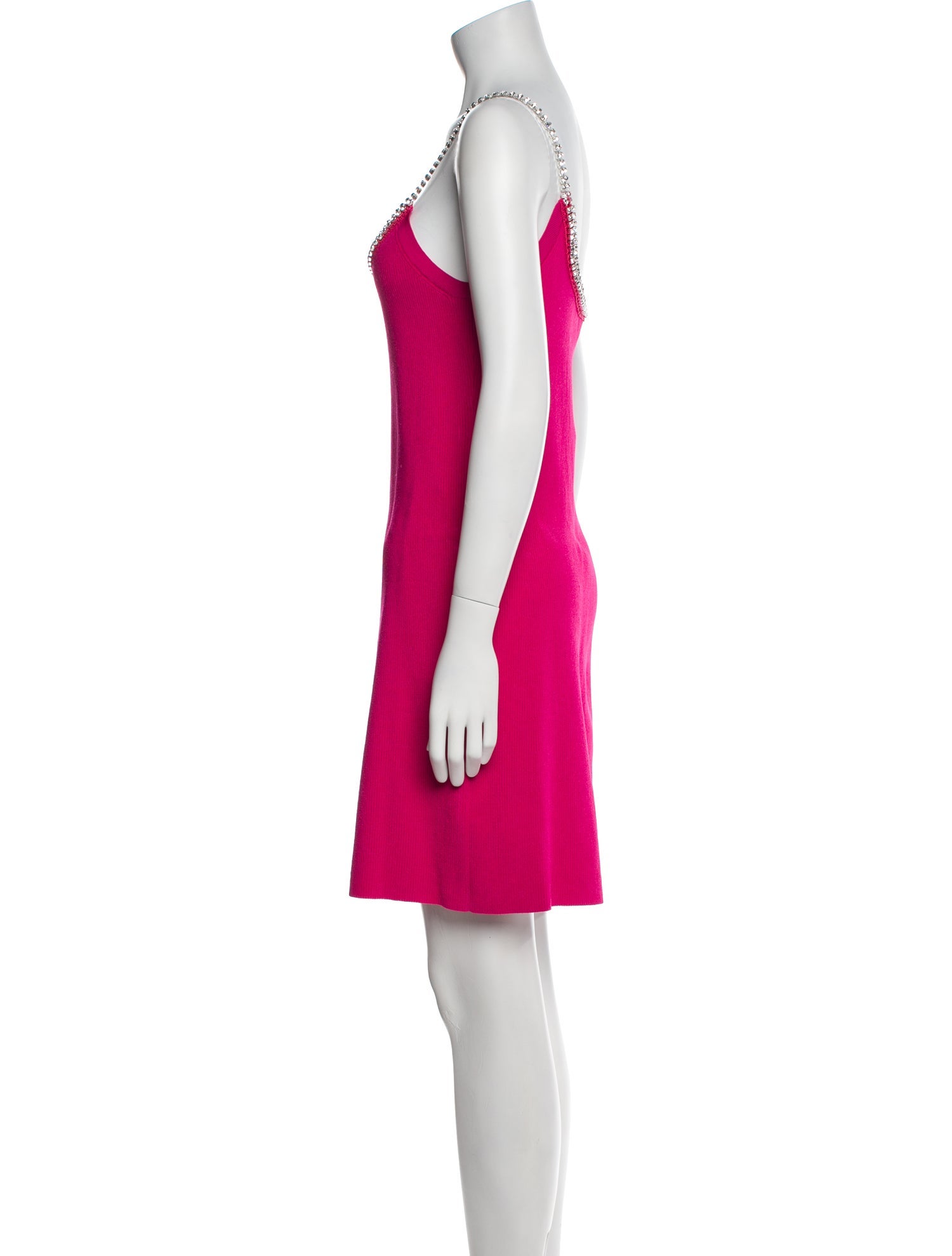 Paco Rabanne Square Neckline Mini Dress