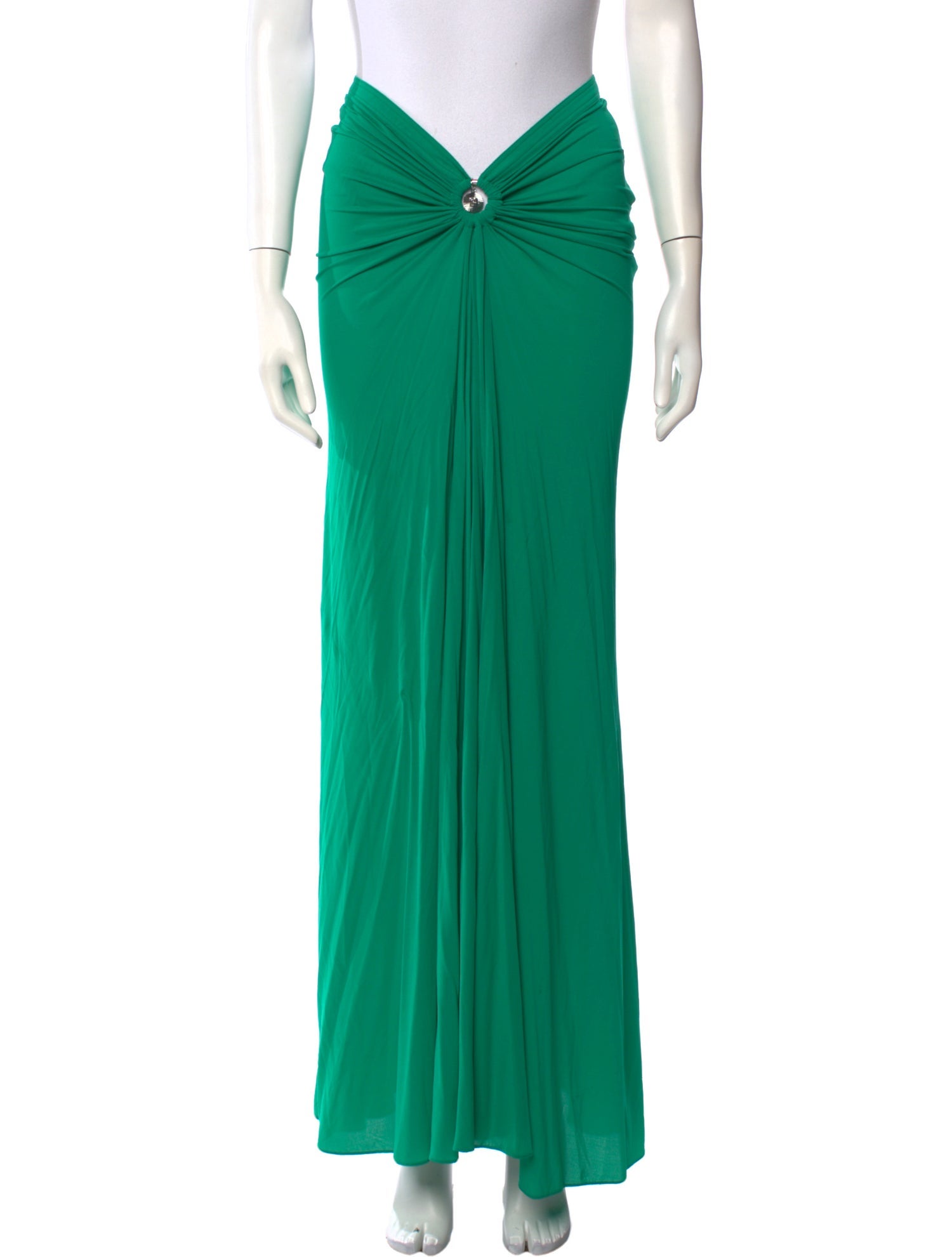 Paco Rabanne Cutout Accent Long Skirt