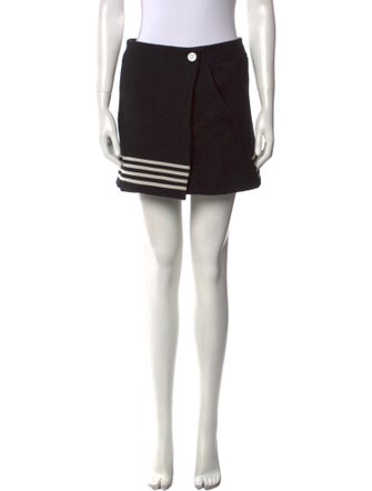 Paco Rabanne Wool Long Skirt