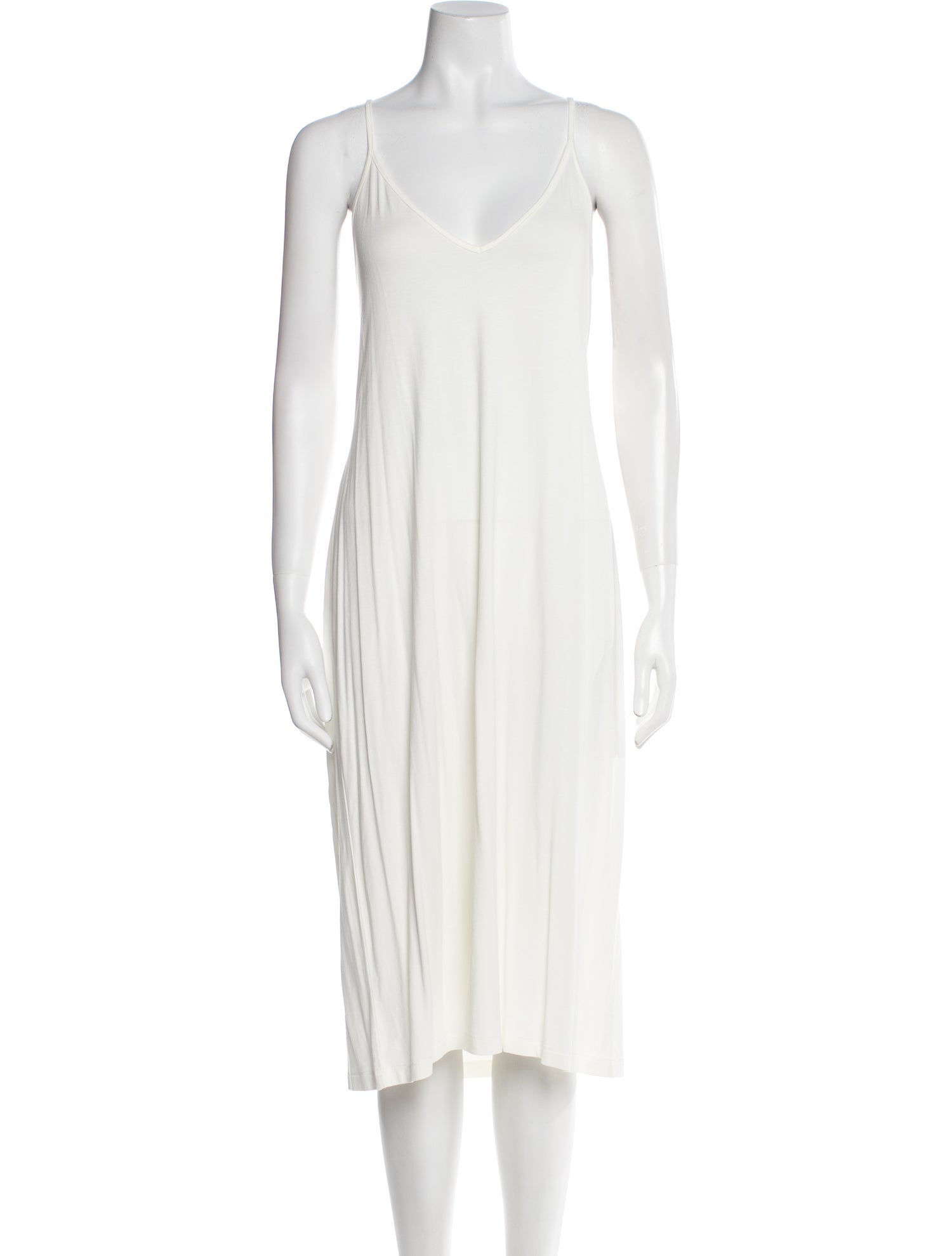 Paco Rabanne V-Neck Knee-Length Dress