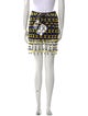 Paco Rabanne Printed Mini Skirt