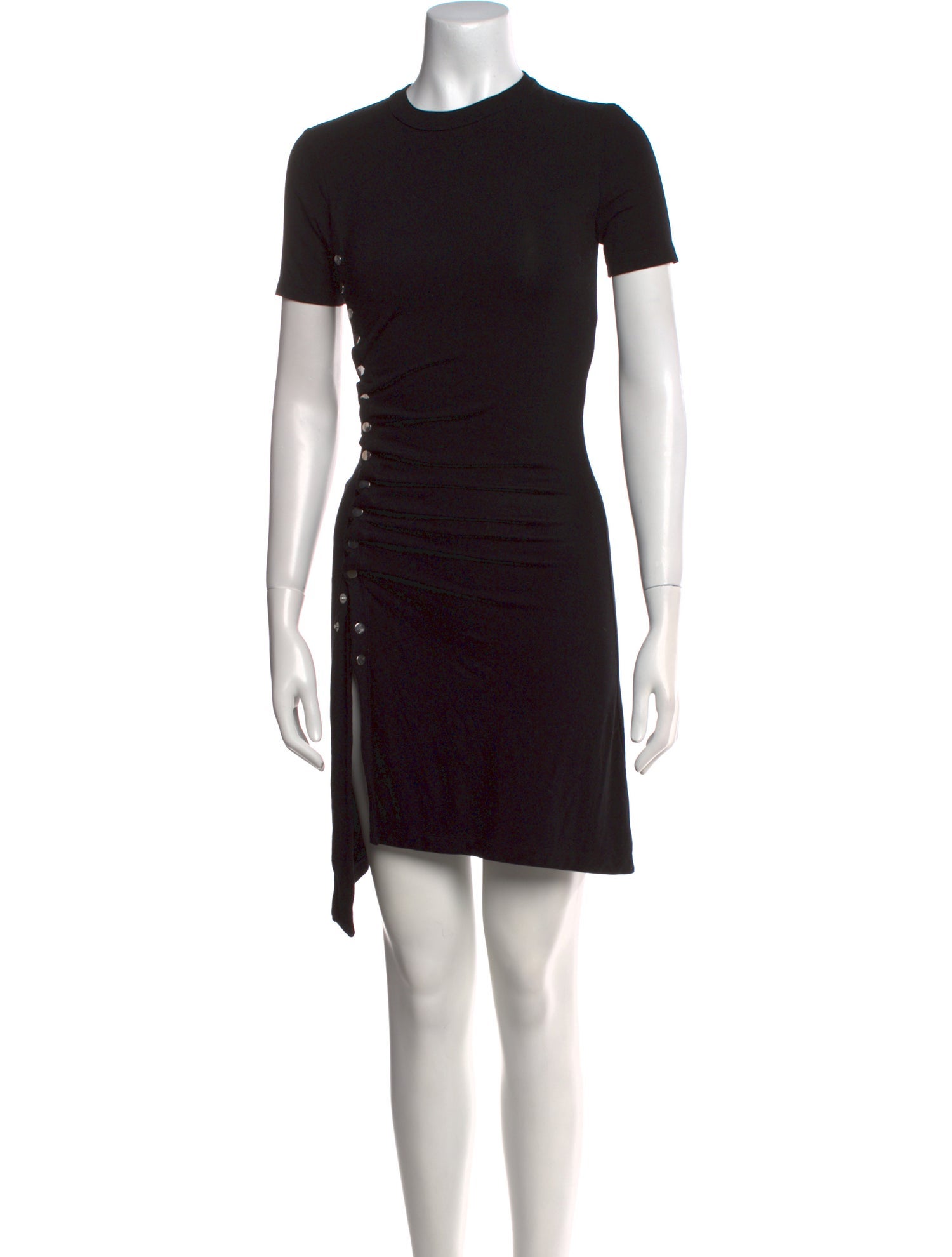 Paco Rabanne Crew Neck Mini Dress